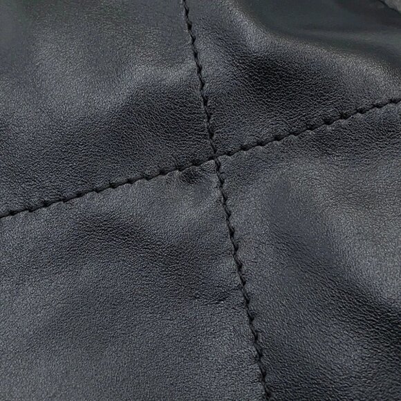 CHANEL CHANEL22 ChainShoulder Bag Size Mini Shiny Calf Leather Black A - Picture 9 of 16